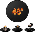 48in Round Double Sided Fire Pit Mat for Solo Stove