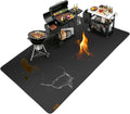 100x52in Non-Slip Fireproof Grill Mat