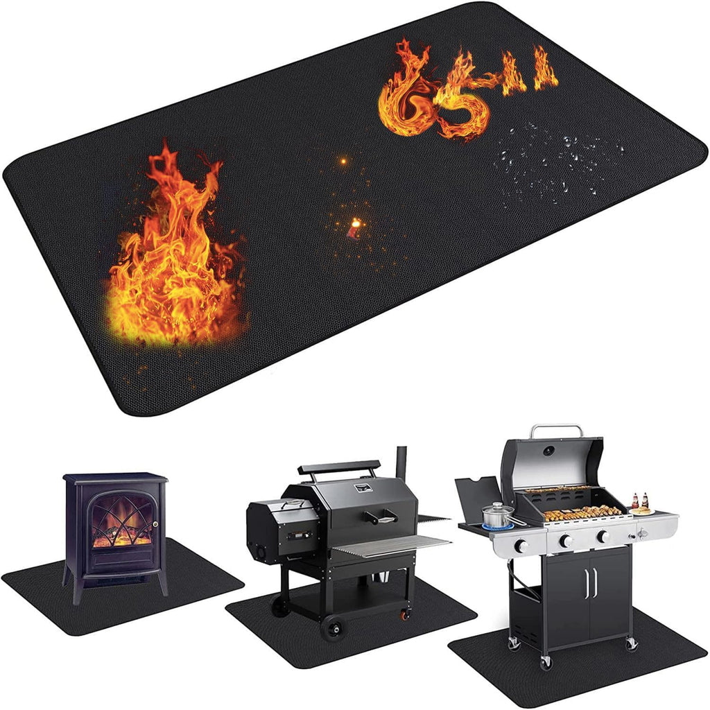 65x48in Fireproof BBQ Grill Mat
