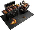 90x52in Double Sided Fireproof BBQ Under Grill Mat