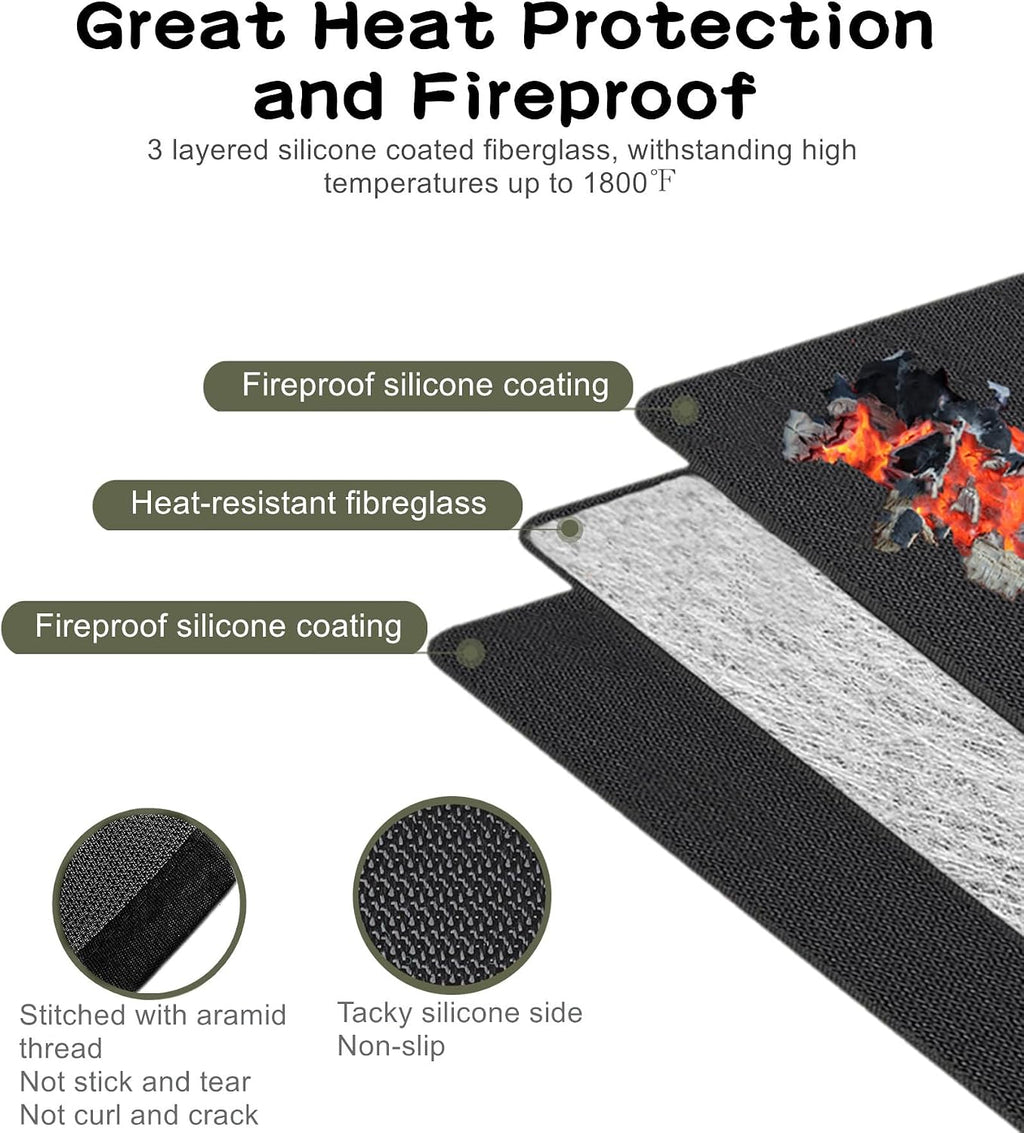 70x48in Double Sided Grill Mat