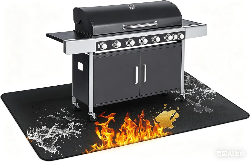 65x48in Reusable Fireproof BBQ Pad for Solo Stove