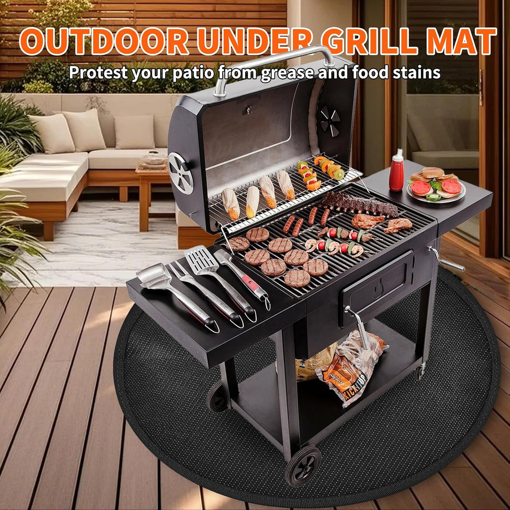 48in Round Fire Pit Mat for Solo Stove
