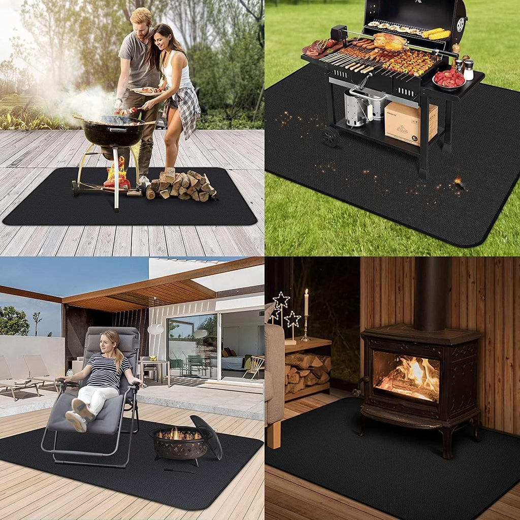 65x48in Fireproof BBQ Grill Mat