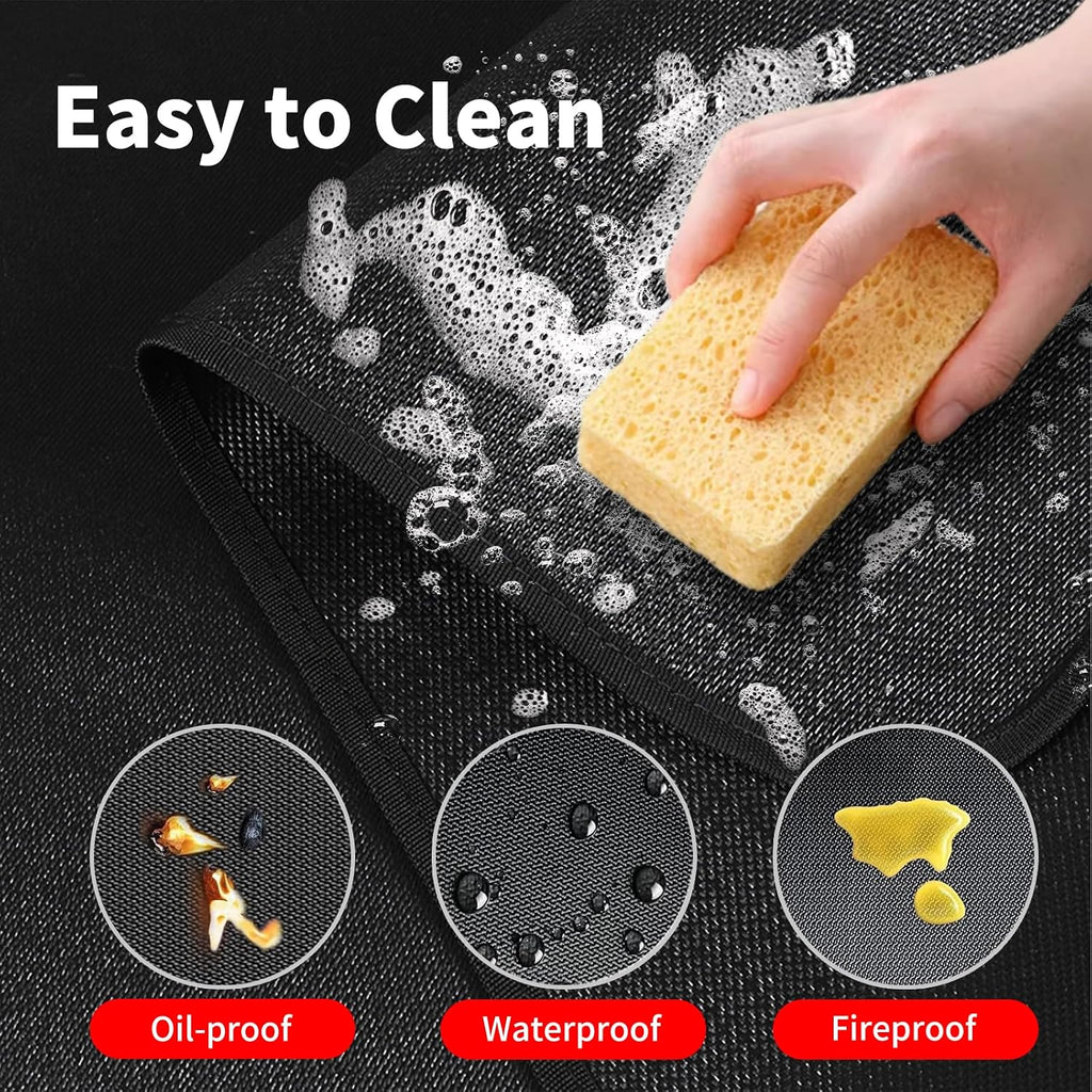 65x48in Reusable Fireproof BBQ Pad for Solo Stove