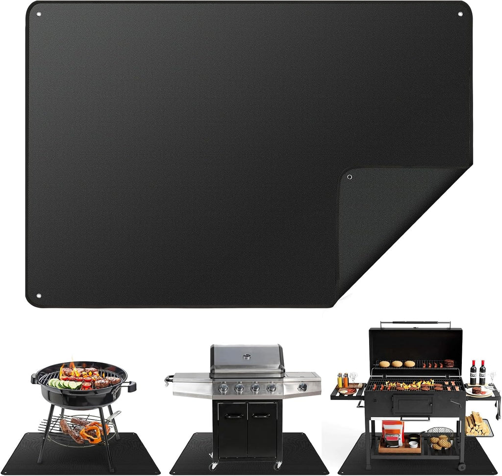 80x48in Double Sided Fireproof Grill Mat