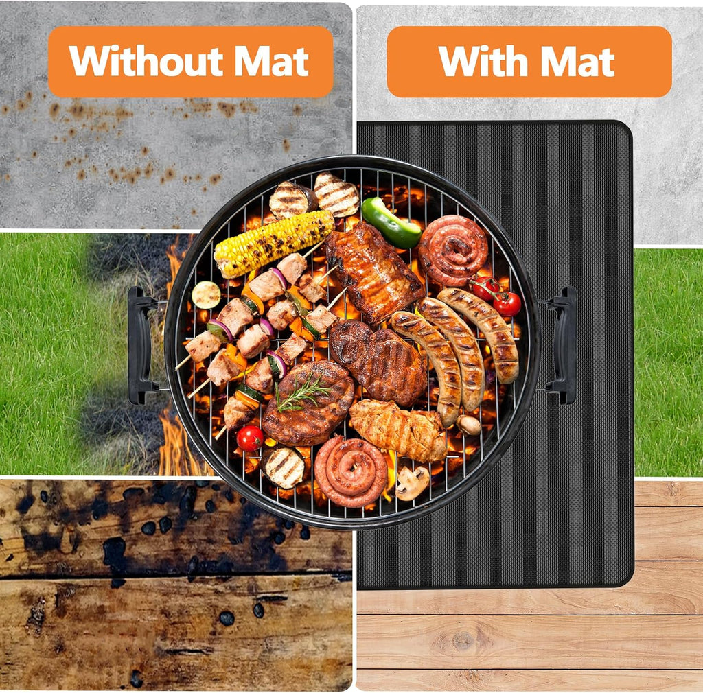 76x48in Fireproof Grill Mat