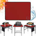 36x24in Red Countertop Grill Mat