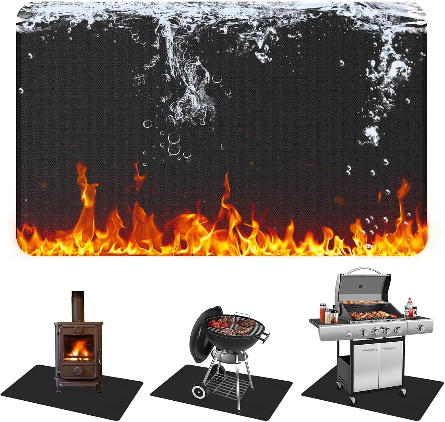 76x48in Fireproof Grill Mat