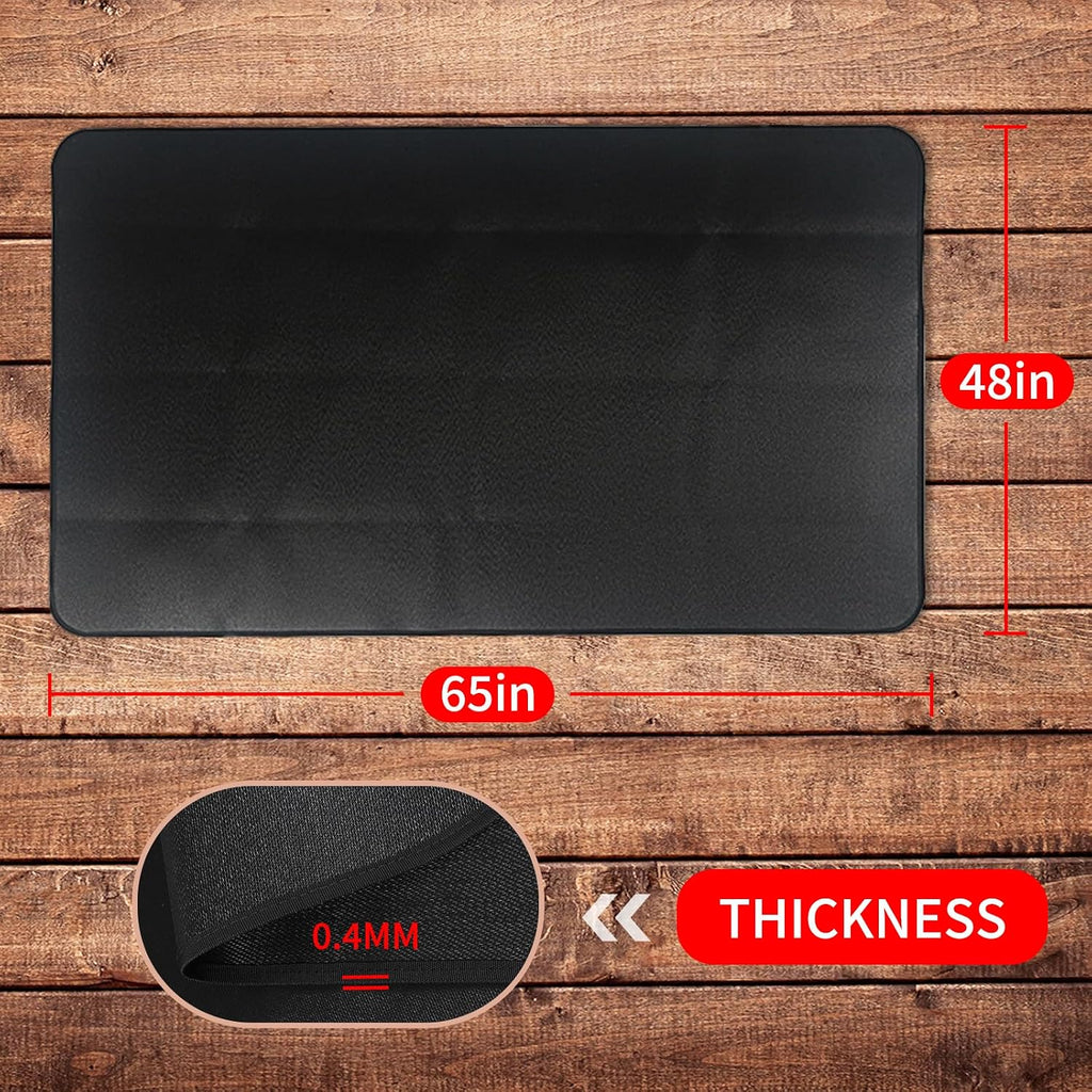 65x48in Reusable Fireproof BBQ Pad for Solo Stove