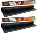 2 Pack Black Non-Stick BBQ Grill Mat