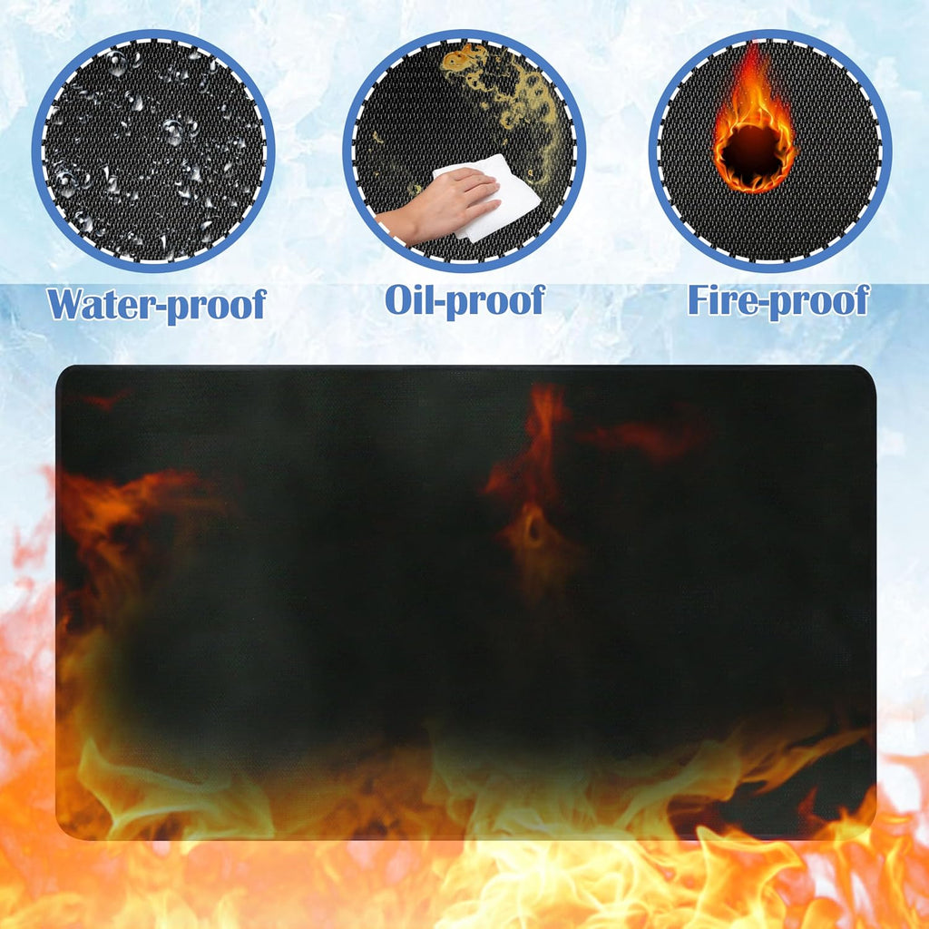 90x52in Fireproof Grill Mat