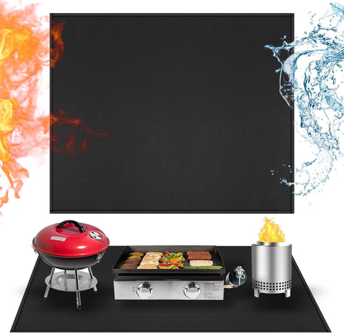 36x30in Black Countertop Grill Mat