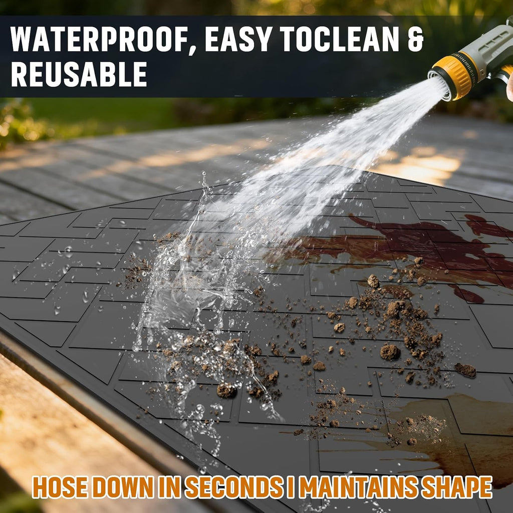 66x49in Heavy Duty Grill Deck Mat